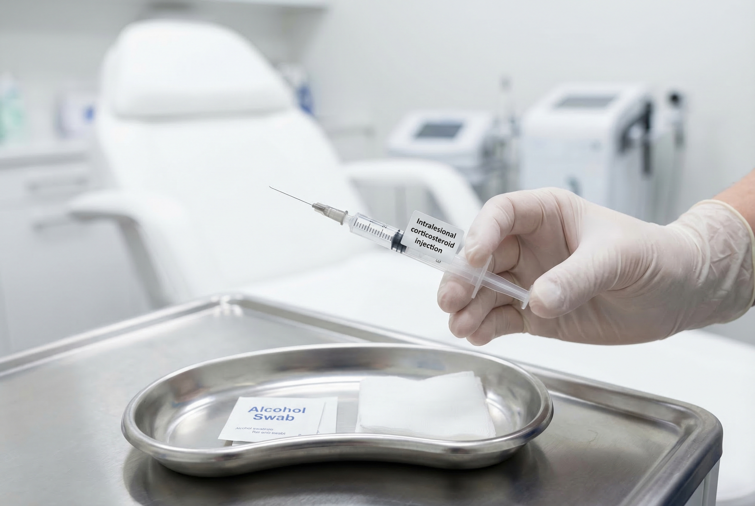 Before and after photos showing improvement of nodular acne after professional treatment